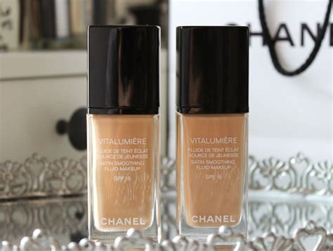 chanel makeup foundation vitalumiere|chanel vitalumiere foundation discontinued.